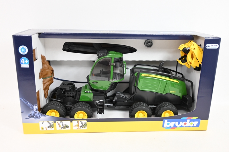 BRUDER - KOMBAJN ZRĘBOWY JOHN DEERE