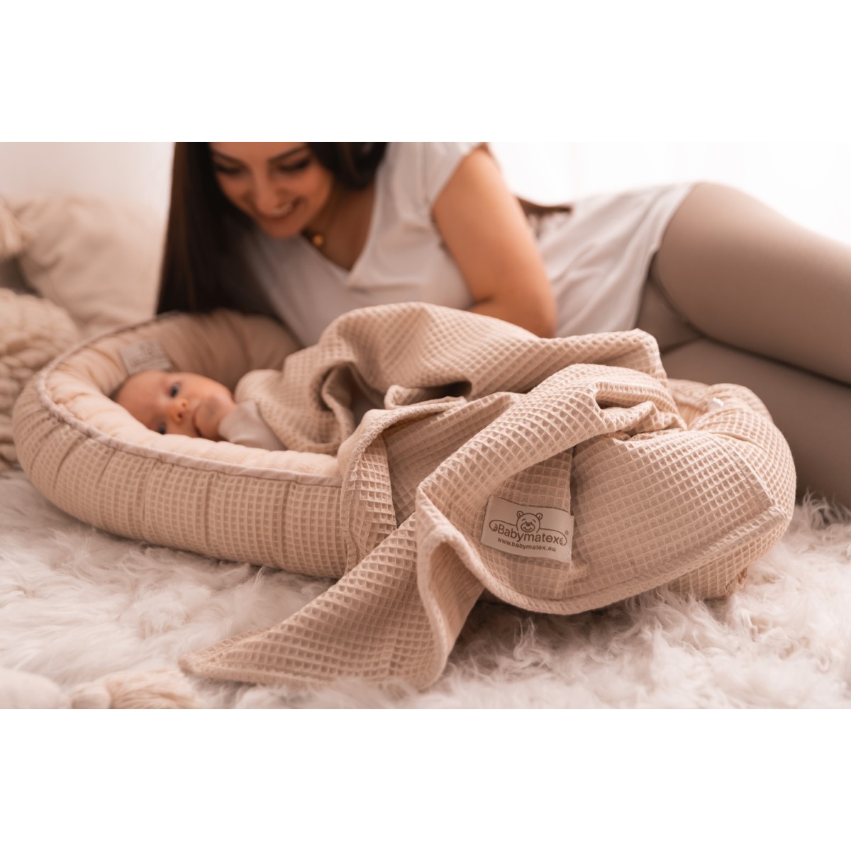 BABY MATEX KOCYK PRESTIGE MUSLIN 75X100