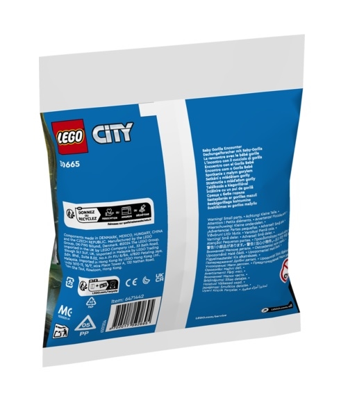 30665 SPOTKANIE Z MAŁYM GORYLEM LEGO CITY