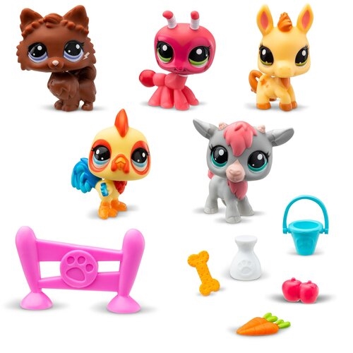 LITTLEST PET SHOP FARMA 5 FIGUREK