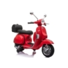Skuter na Akumulator Vespa Czerwony