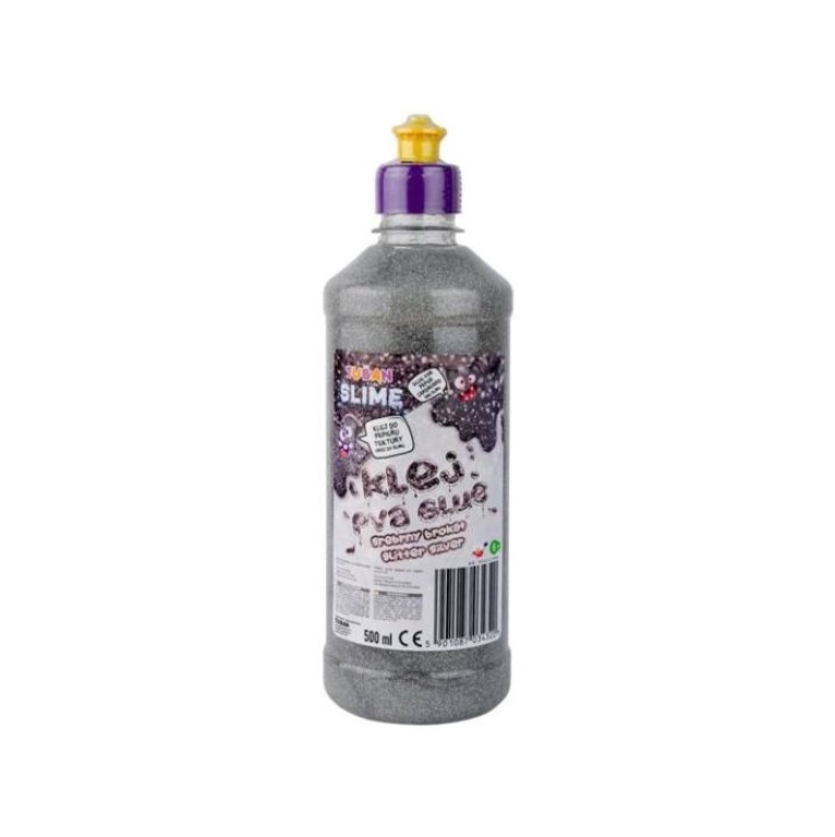 TUBAN klej PVA brokat 500ml srebrny TU3432 34320