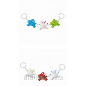 Zawieszka do wózka miś/zając 177 71773