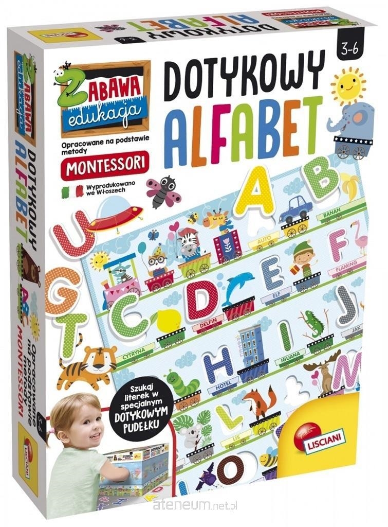 Lisciani Montessori Dotykowy alfabet PL72446 86979