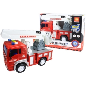 Auto Plastikowe Straż Pozarna z Dźwiękiem Lean