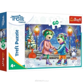 Puzzle 60 el. Zima U Treflików Trefl 17383