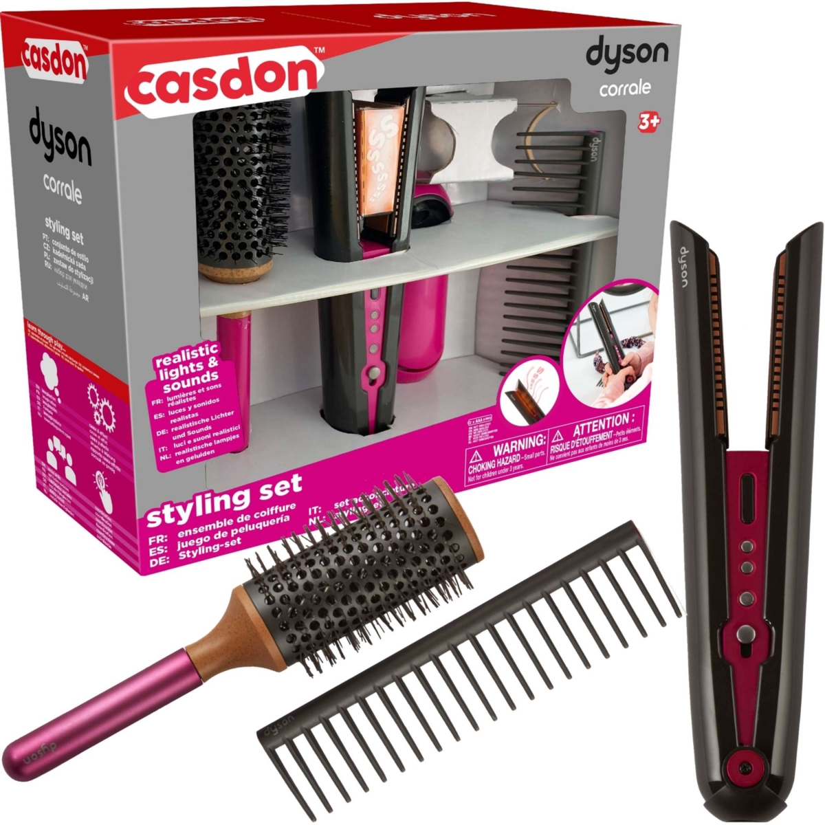 Casdon Dyson Corrale zest z prostownicą 73350
