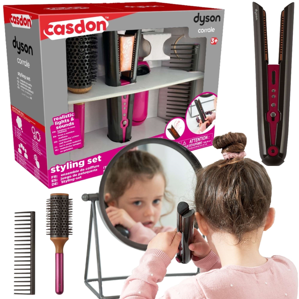 Casdon Dyson Corrale zest z prostownicą 73350