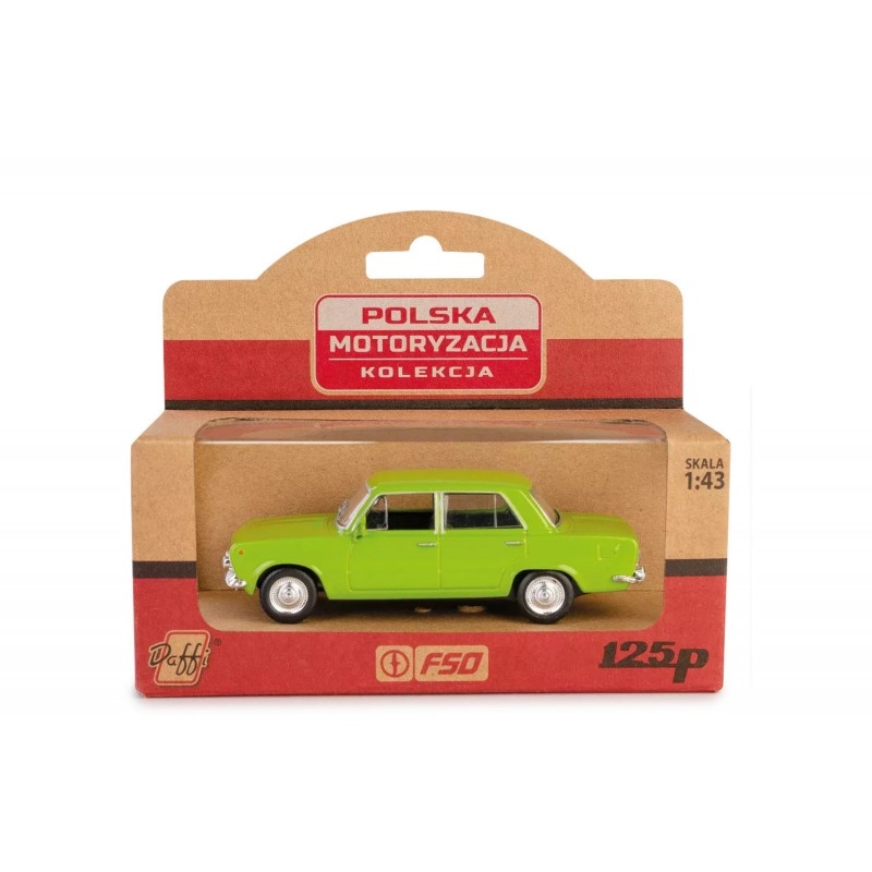 Model PRL Fiat 125p zielony K-586 15866