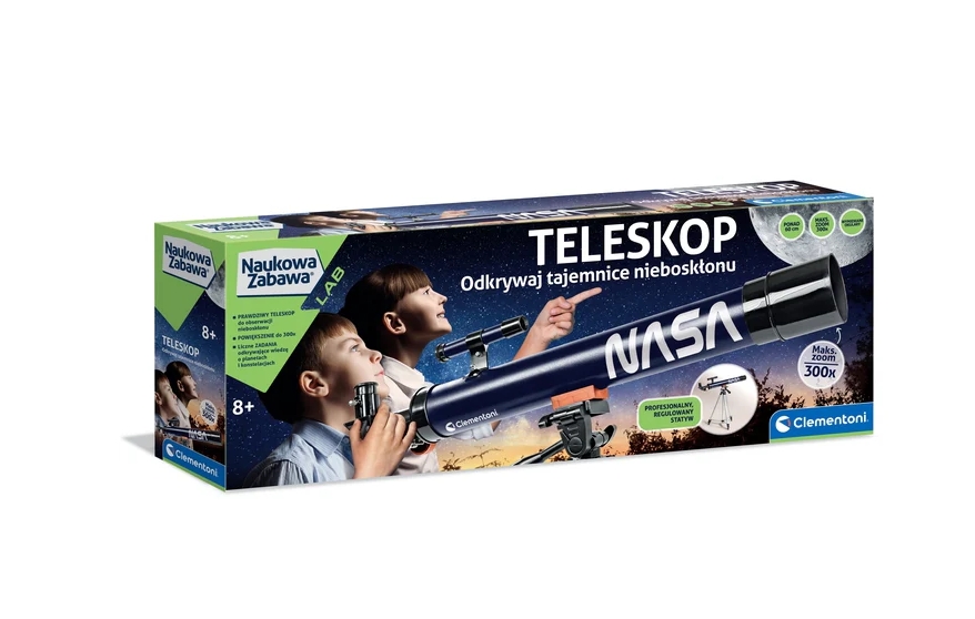 CLE Naukowa zabawa Teleskop NASA 50756