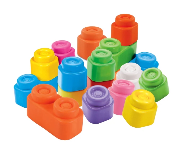 CLE BABY Clemmy woreczek z 40 klockami 17878