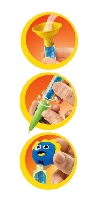 CLE IDEA Mini fabryka długopisów niebieski 18833