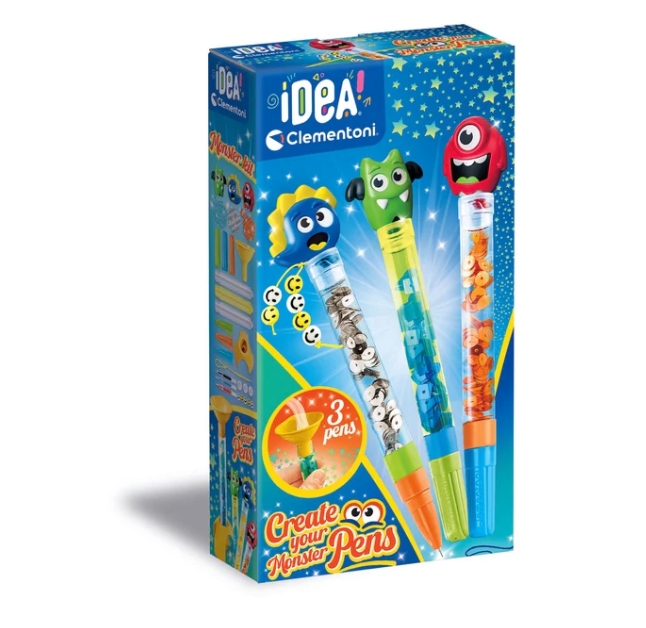 CLE IDEA Mini fabryka długopisów niebieski 18833