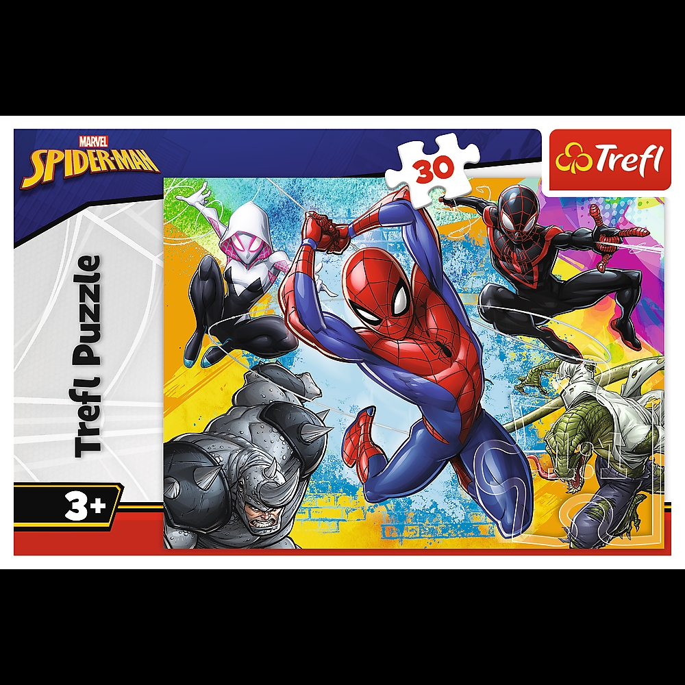 PUZZLE 30 Kolory SpiderMan_a /Marvel 18307