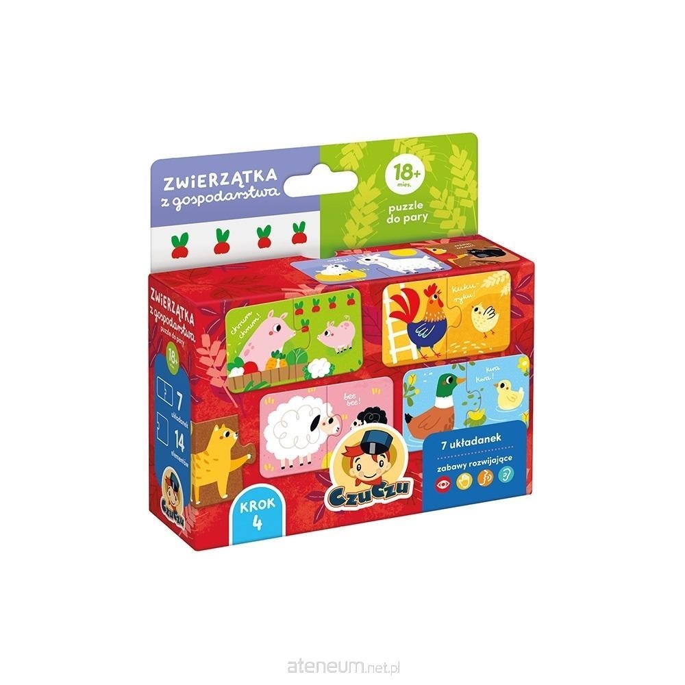 CzuCzu Zwierzątka z gospod.puzzle do pary 93143