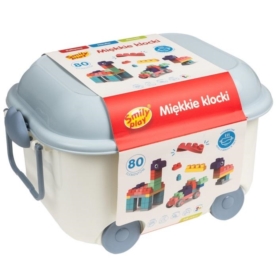 SMILY PLAY MIĘKKIE KLOCKI 80EL