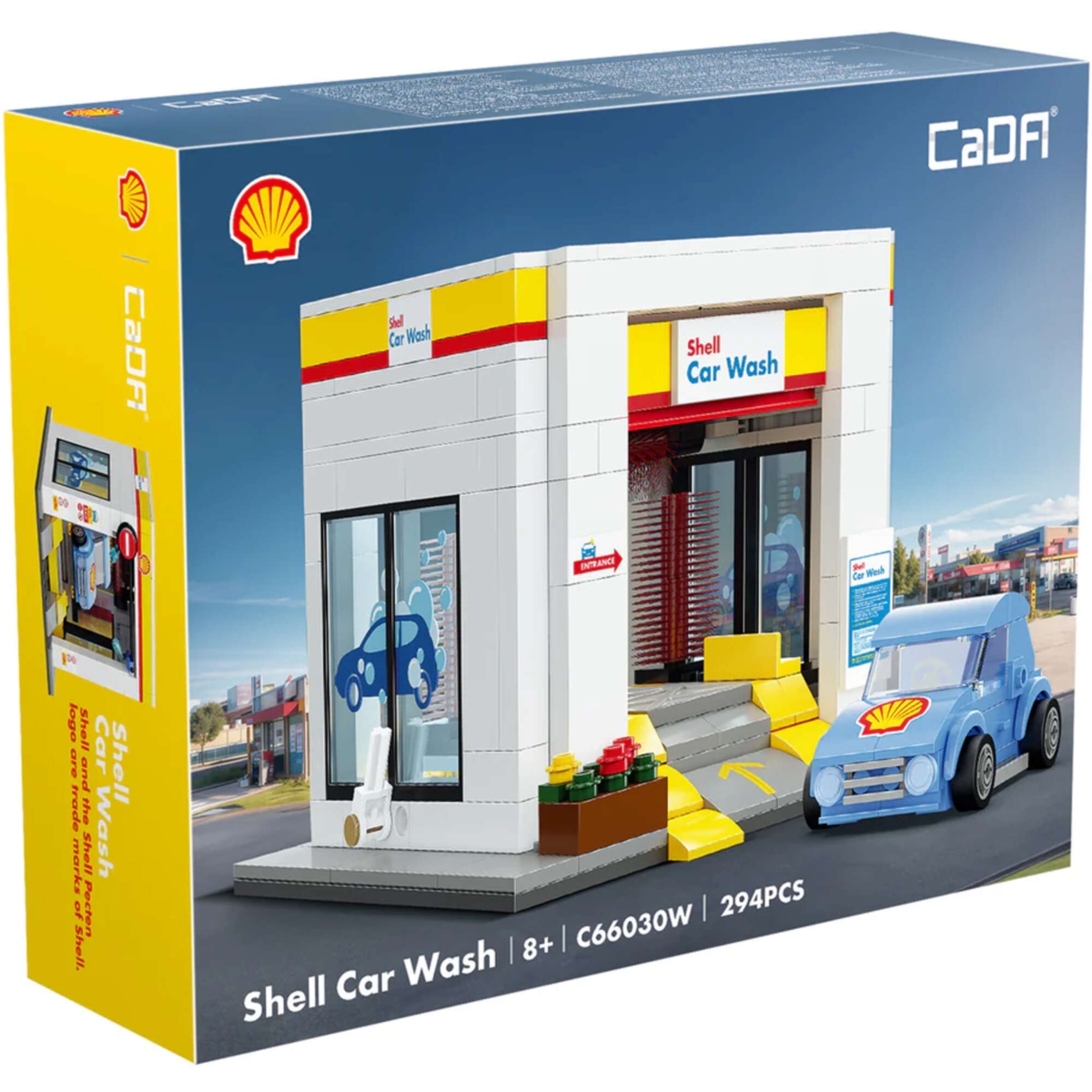 Cada klocki stacja Shell myjnia C66030W 30260