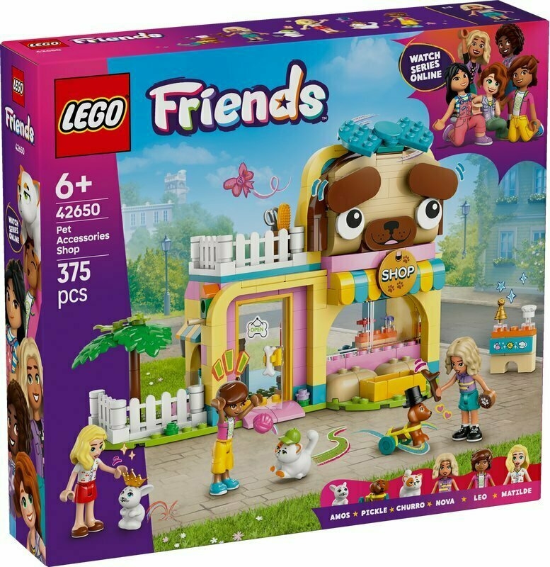 42650 LEGO FRIENDS SKLEP Z AKCESORIAMI DLA ZWIERZĄ