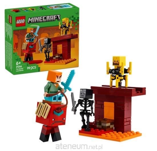 21266 LEGO MINECRAFT BITWA NA MOŚCIE NETHERU