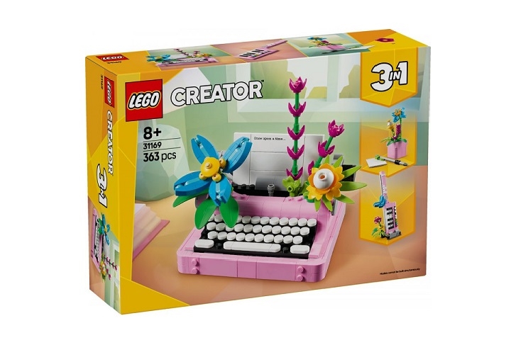 31169 LEGO CREATOR MASZYNA DO PISANIA Z KWIATAMI