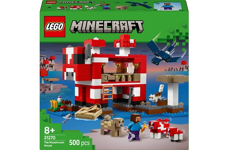21270 LEGO MINECRAFT DOM GRZYBOWEJ KROWY