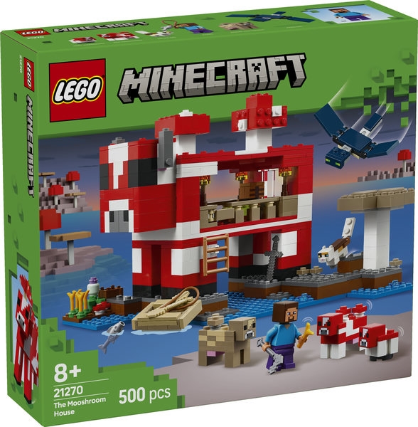 21270 LEGO MINECRAFT DOM GRZYBOWEJ KROWY