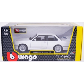 BBU 1:24 BMW M3 E30 1988 white 21100WT 14309