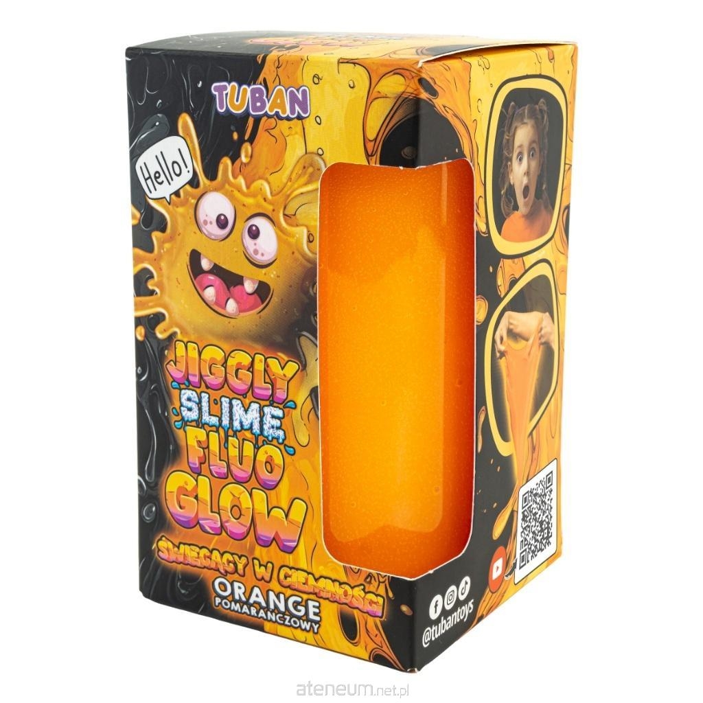 TUBAN JigglySlime FluoGlow pomarańcz.TU3822 38229