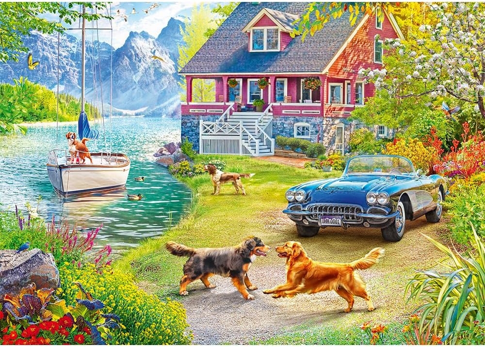 PUZZLE 2x500 Letni relaks 37497