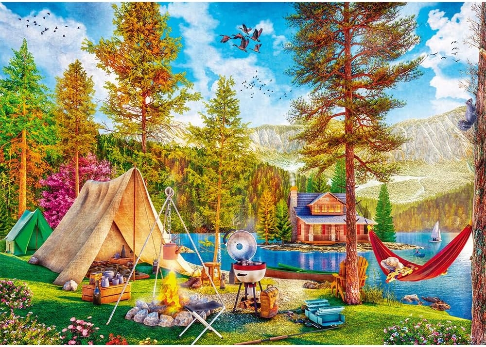 PUZZLE 2x500 Letni relaks 37497