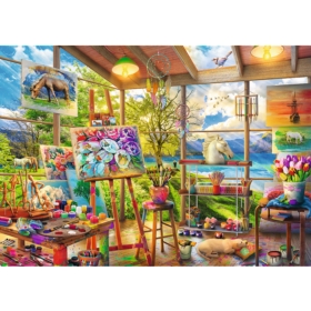 PUZZLE 2x500 Sztuka malowania 37530