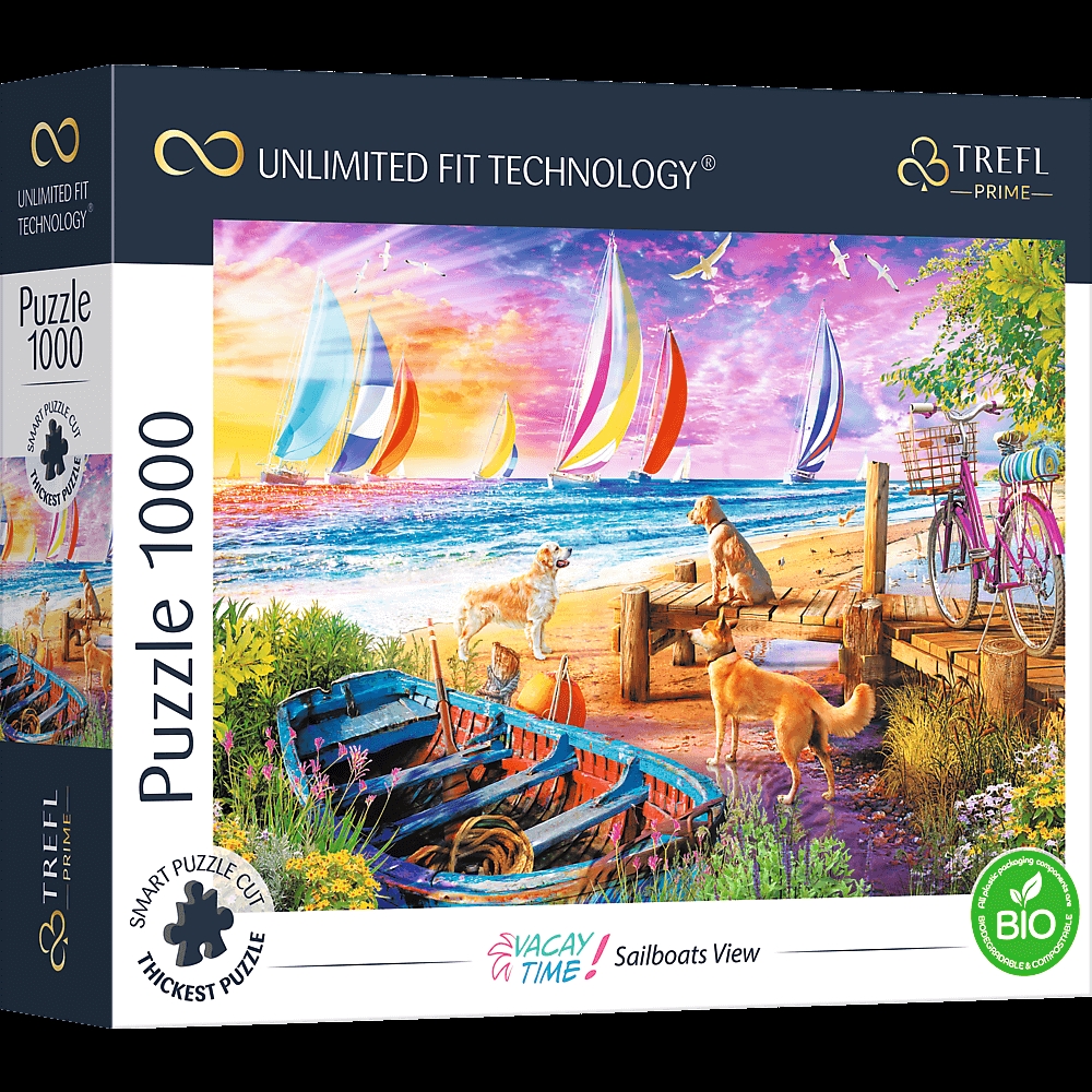PUZZLE TREFL PRIME UFT 1000 - Vacay Time przedstaw