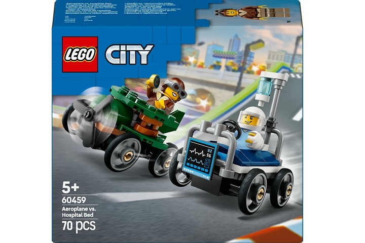 LEGO 60459 CITY ZESTAW WYŚCIGÓWEK SAMOCHÓD SAMOLOT