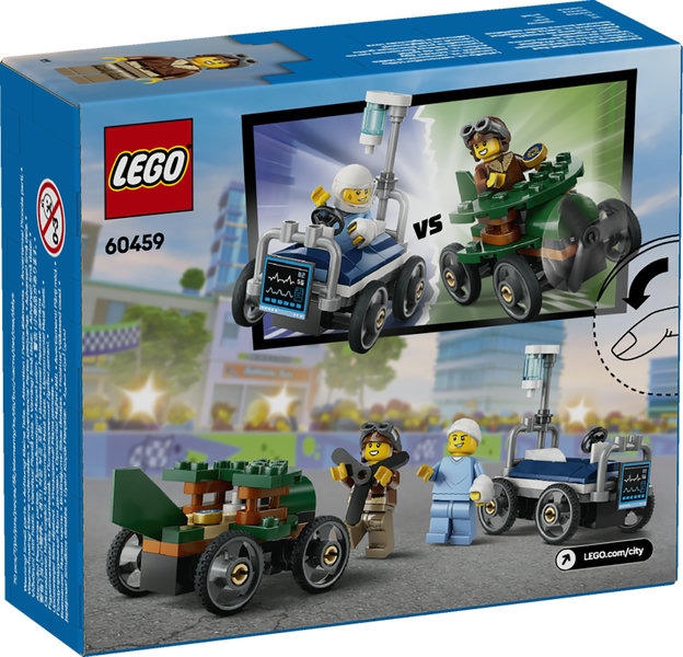 LEGO 60459 CITY ZESTAW WYŚCIGÓWEK SAMOCHÓD SAMOLOT