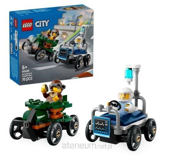 LEGO 60459 CITY ZESTAW WYŚCIGÓWEK SAMOCHÓD SAMOLOT