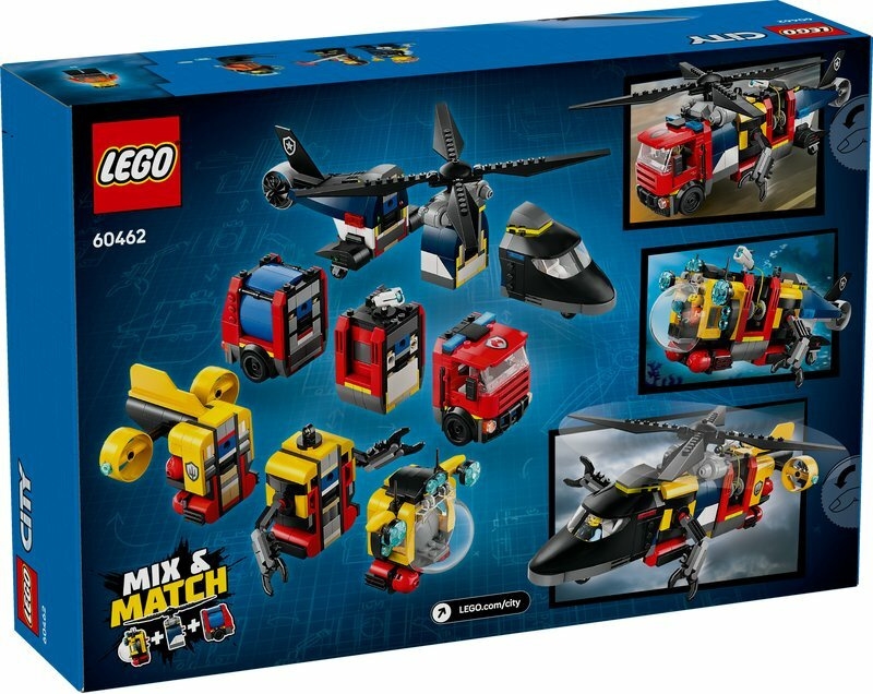 LEGO CITY Zestaw z helikopterem, w 60462
