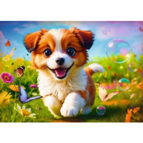 PUZZLE 500 Wesoły piesek 37524