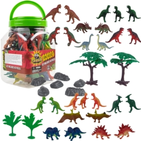*****Boley Dinozaury zest.40el w pojem.75232 52323