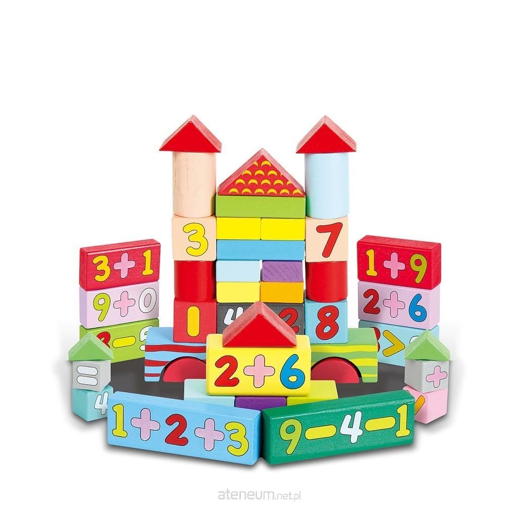 Klocki drewniane Smily Play SPW84941 49412