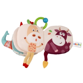 AKUKU KSIĄŻECZKA SENSORYCZNA  SŁONIK