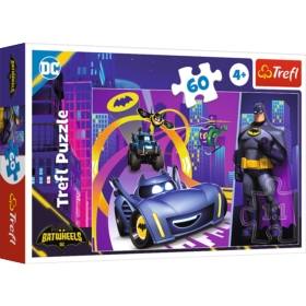 PUZZLE 60 Batman i jego pojazdy 17400