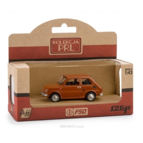 Model Fiat 126p brązowy K-568 15682