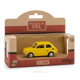Model Fiat 126p żółty K-570 15705