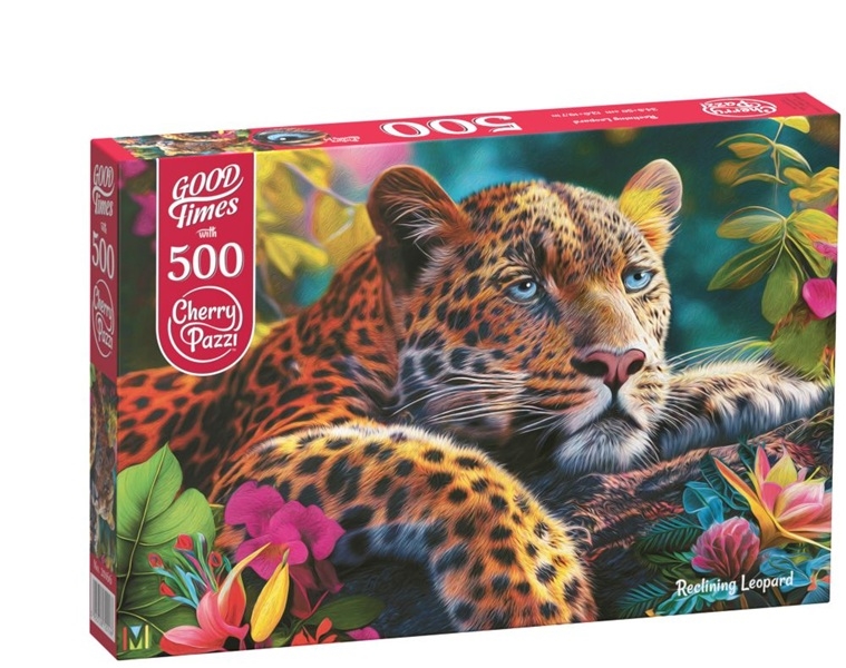 Puzzle 500 Cherrypazzi RecliningLeopard 20166