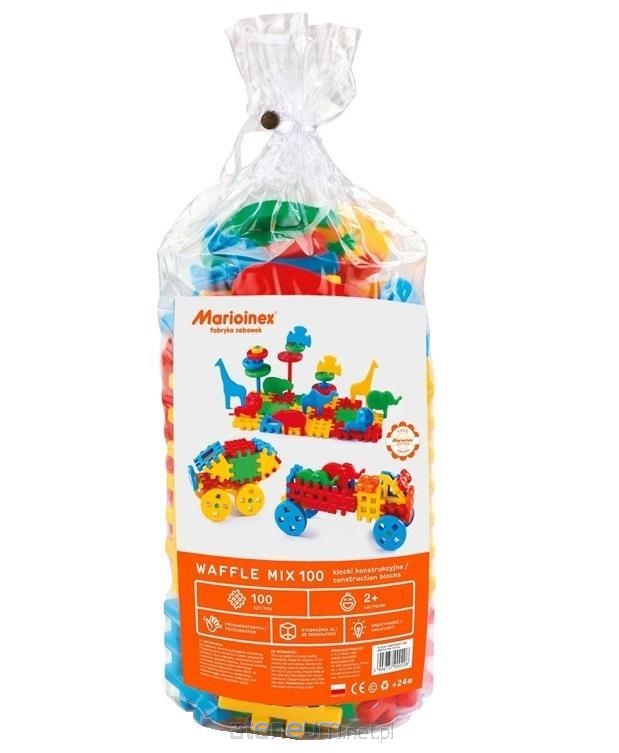 Klocki konstrukcyjne mix 100el 00208