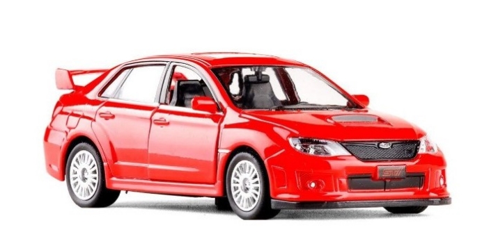 Model RMZ 5 SubaruWRX STI red K-981 19819
