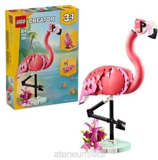 31170 LEGO CREATOR DZIKIE ZWIERZĘTA RÓŻ FLAMING