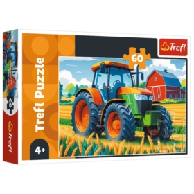 Puzzle 60 Pojazd rolnika TREFL