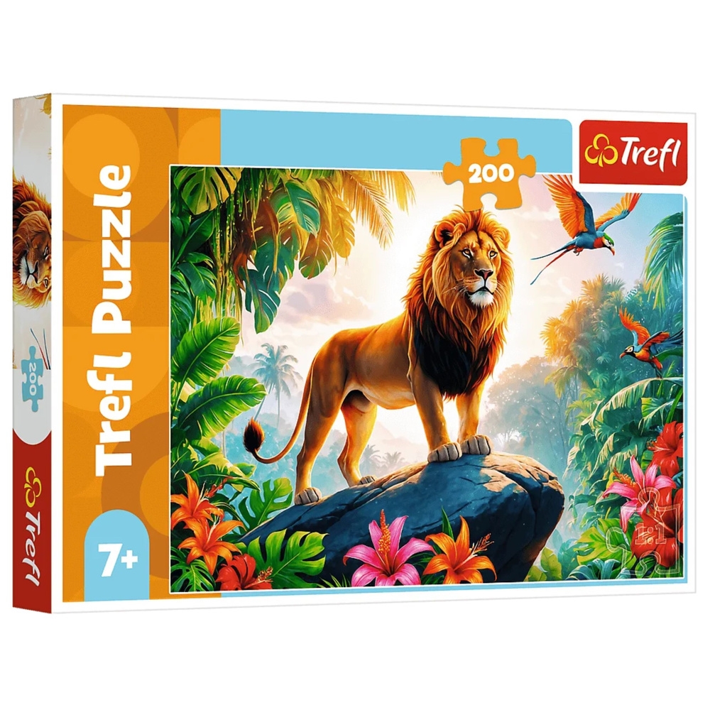 Puzzle 200 Król dżungli 13329