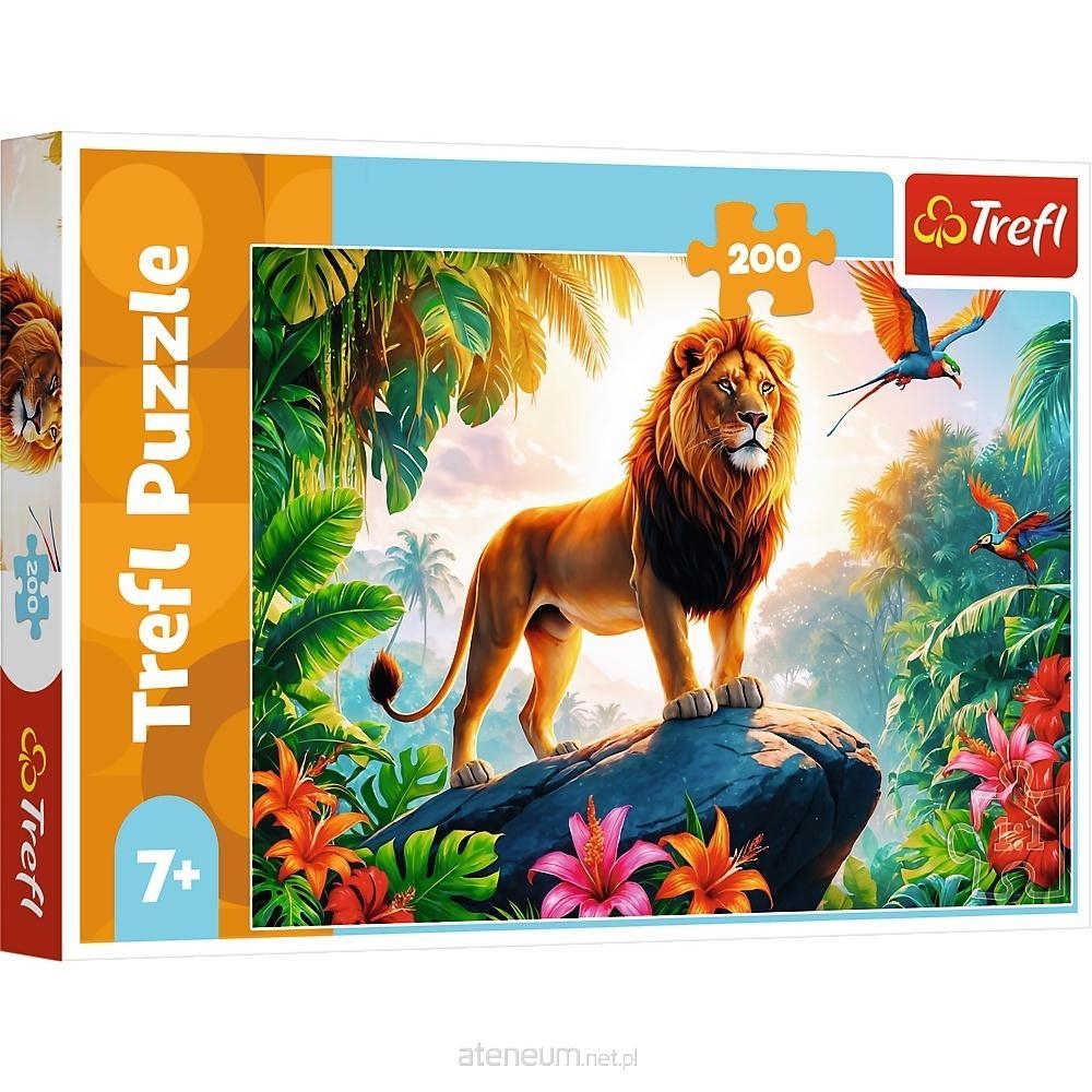 Puzzle 200 Król dżungli 13329
